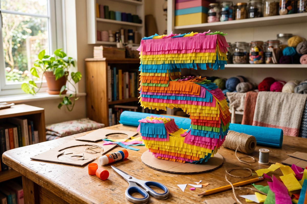 Piñatas de Cartón Reciclado Paso a Paso