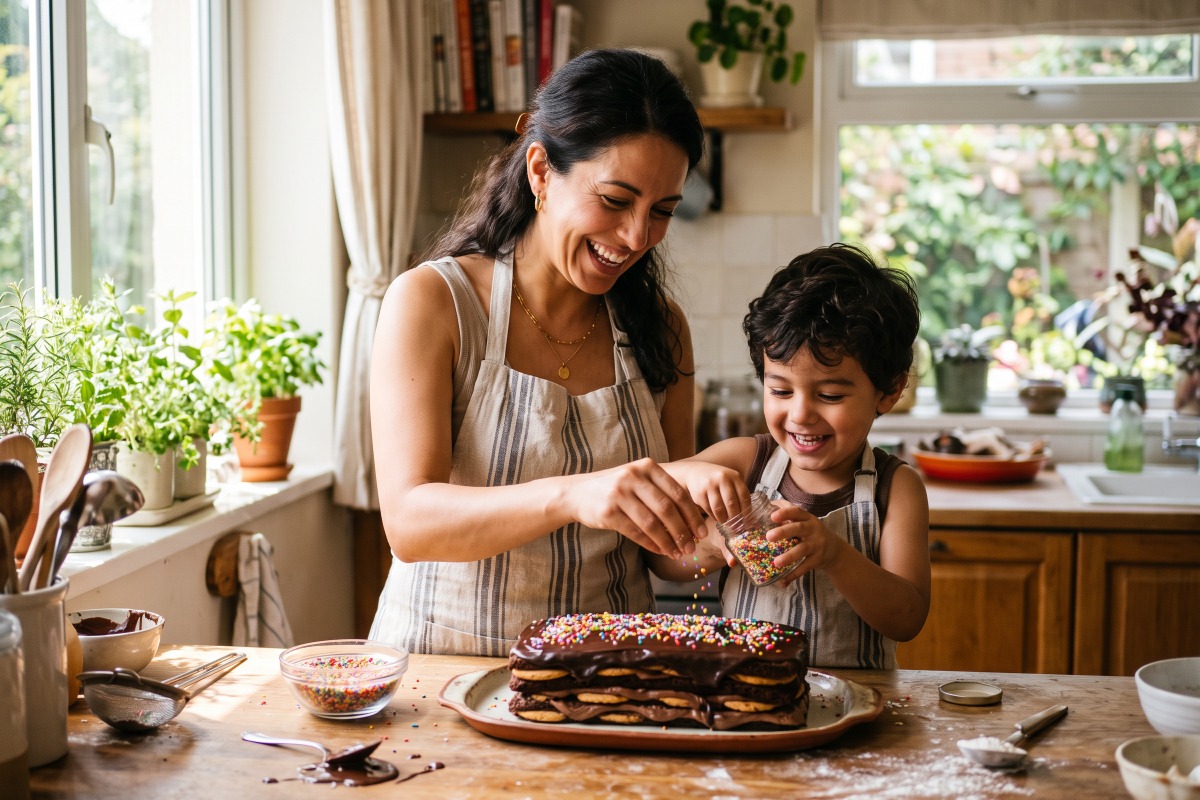Tarta de Galletas para Niños sin Horno: La Receta Fácil