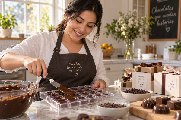 Cómo Hacer Bombones de Chocolate para Eventos y Regalos