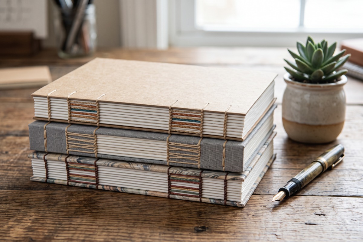 Libretas Encuadernadas a Mano en Casa: Tutorial Básico