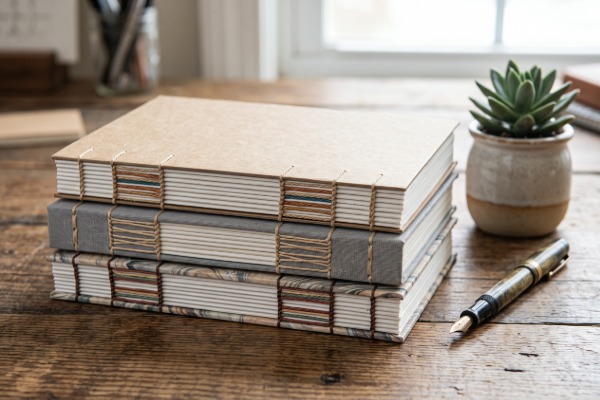 Libretas Encuadernadas a Mano en Casa: Tutorial Básico