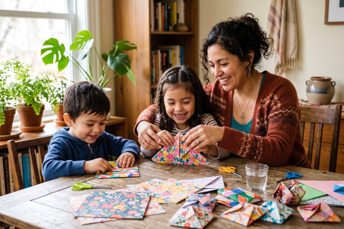 Sobres de Papel Origami para Regalos y Cartas