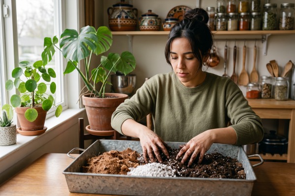 El Mejor Sustrato para Plantas de Interior: Mezcla Perfecta