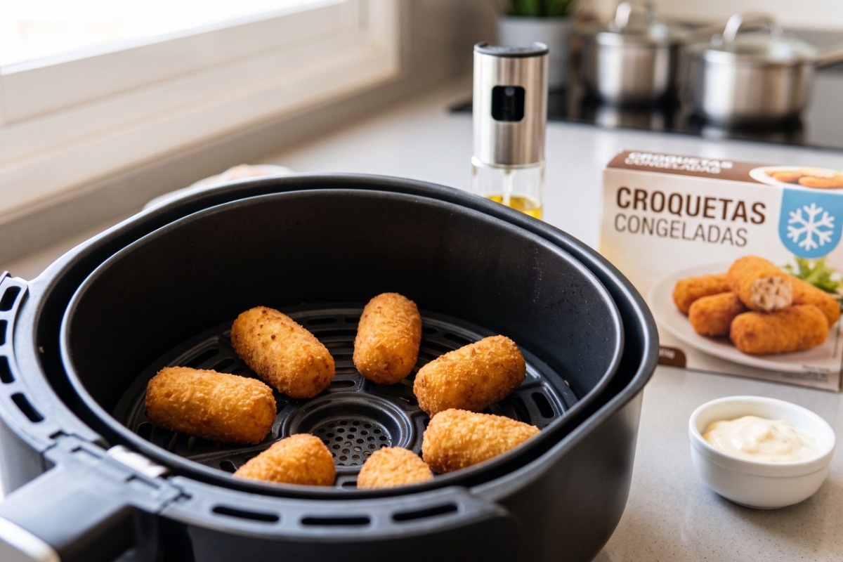 Croquetas Congeladas en Freidora de Aire: Evita que se Abran
