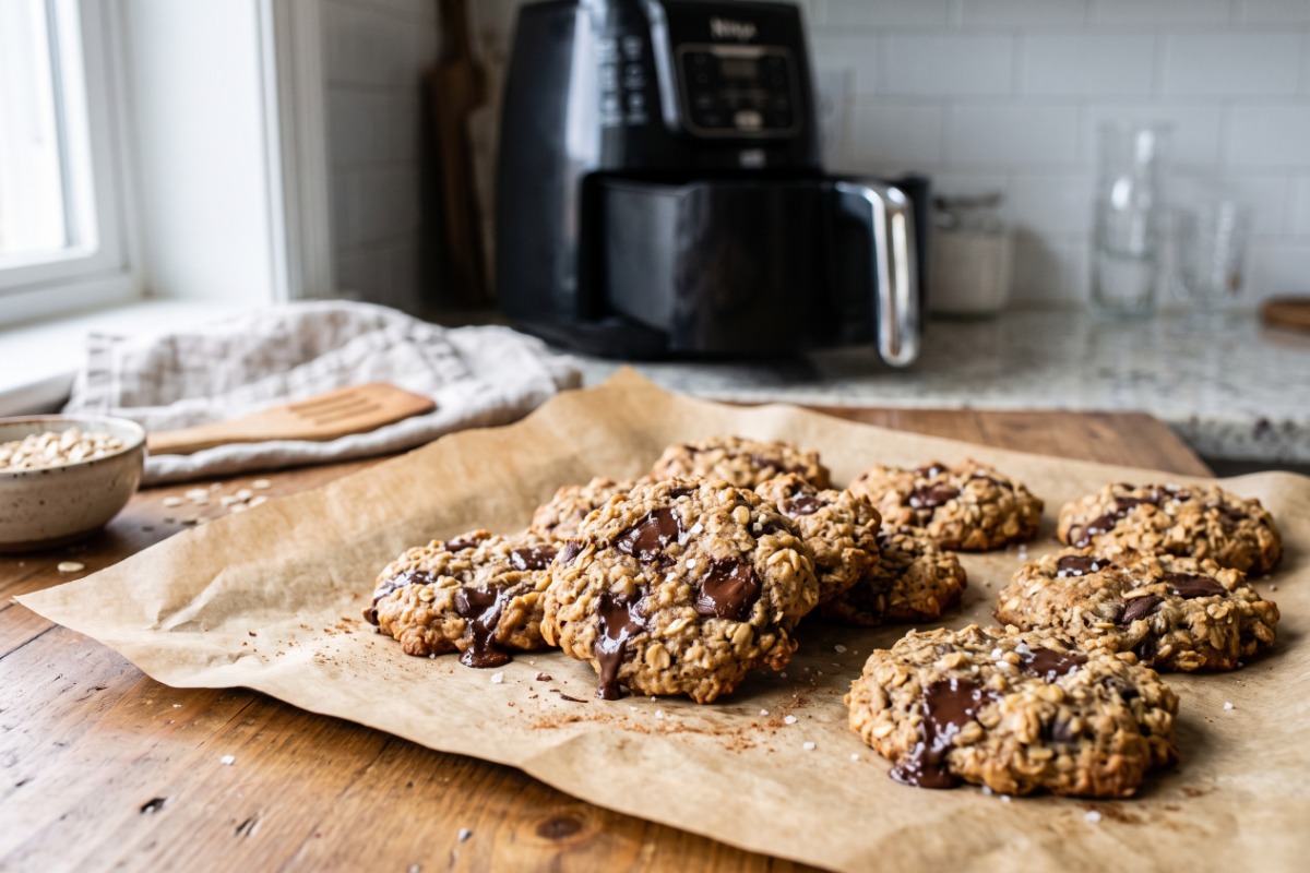 Galletas de Avena en Freidora de Aire: Meriendas Sanas