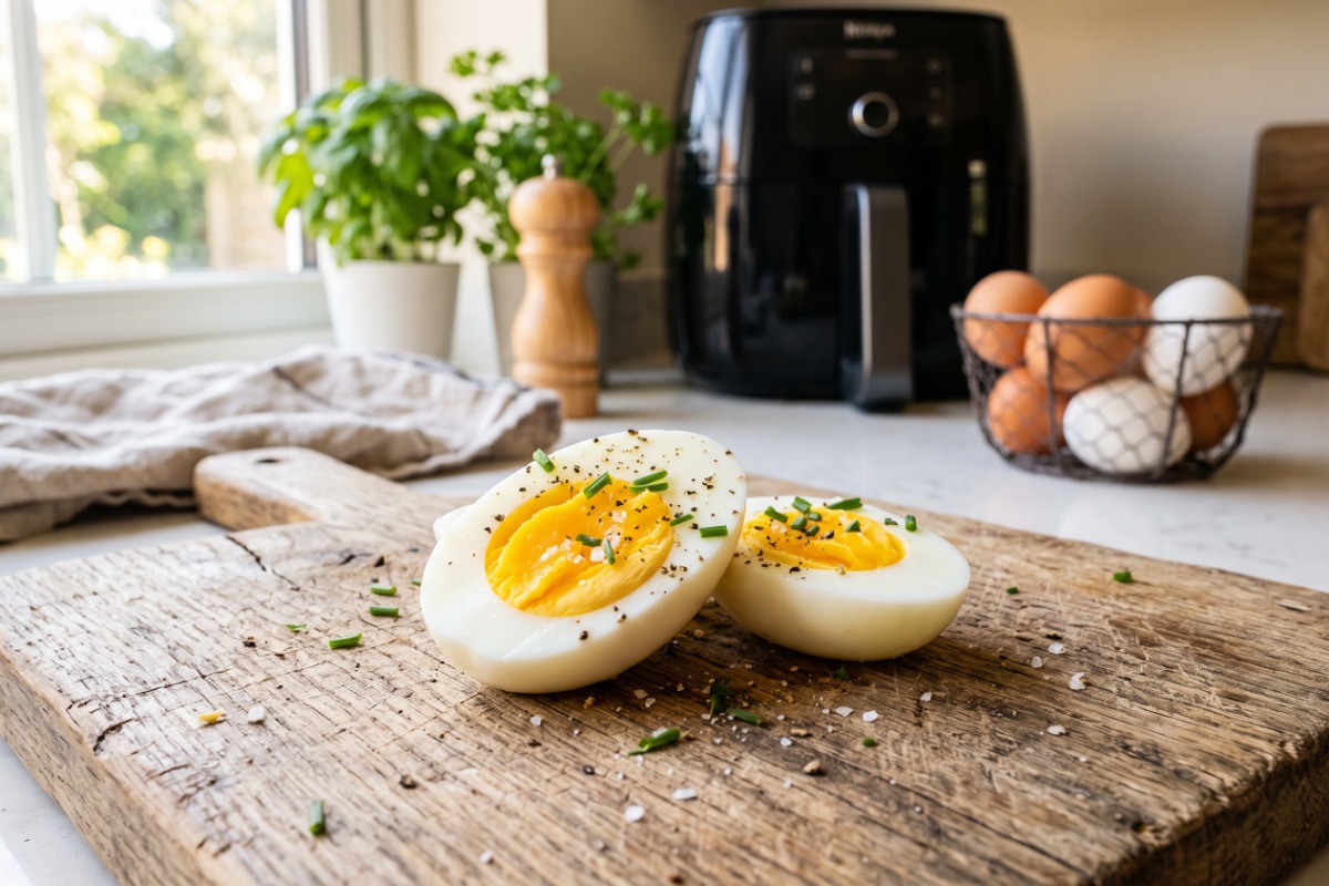 Huevos Duros Perfectos en Airfryer sin Necesidad de Agua
